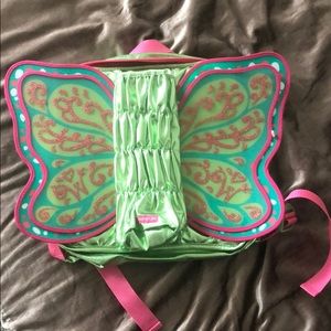 Wellie wishers Flutter wings doll carry backpack